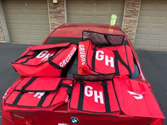 GrubHub insulated hot/cold bags