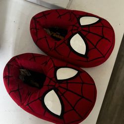 Spider Man Slip-ons Size 8