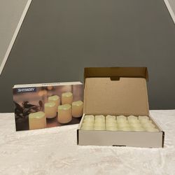 X48 2” Battery Operated Votive Candles 