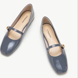 C.Paravano Women's Mary Jane Flats