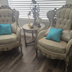 French Provencial Chairs.original Like New