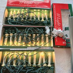 Brand New Kurt Adler 10 Light Set