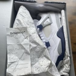 2022 Air Jordan 4 Retro 'Midnight Navy'