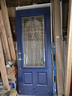 Prehung Fiberglass 32 X 80 Exterior Door