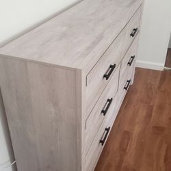 New Beach-wood White Dresser