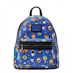 Loungefly Disney Parks Pixar Chibi Characters AOP Mini Backpack Used Once Great Condition for Sale in Anaheim CA OfferUp