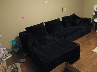 Boneless couch sectional