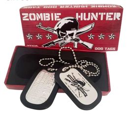 Zombie Hunter Dog Tag Souvenir Gift Set  (#0807)