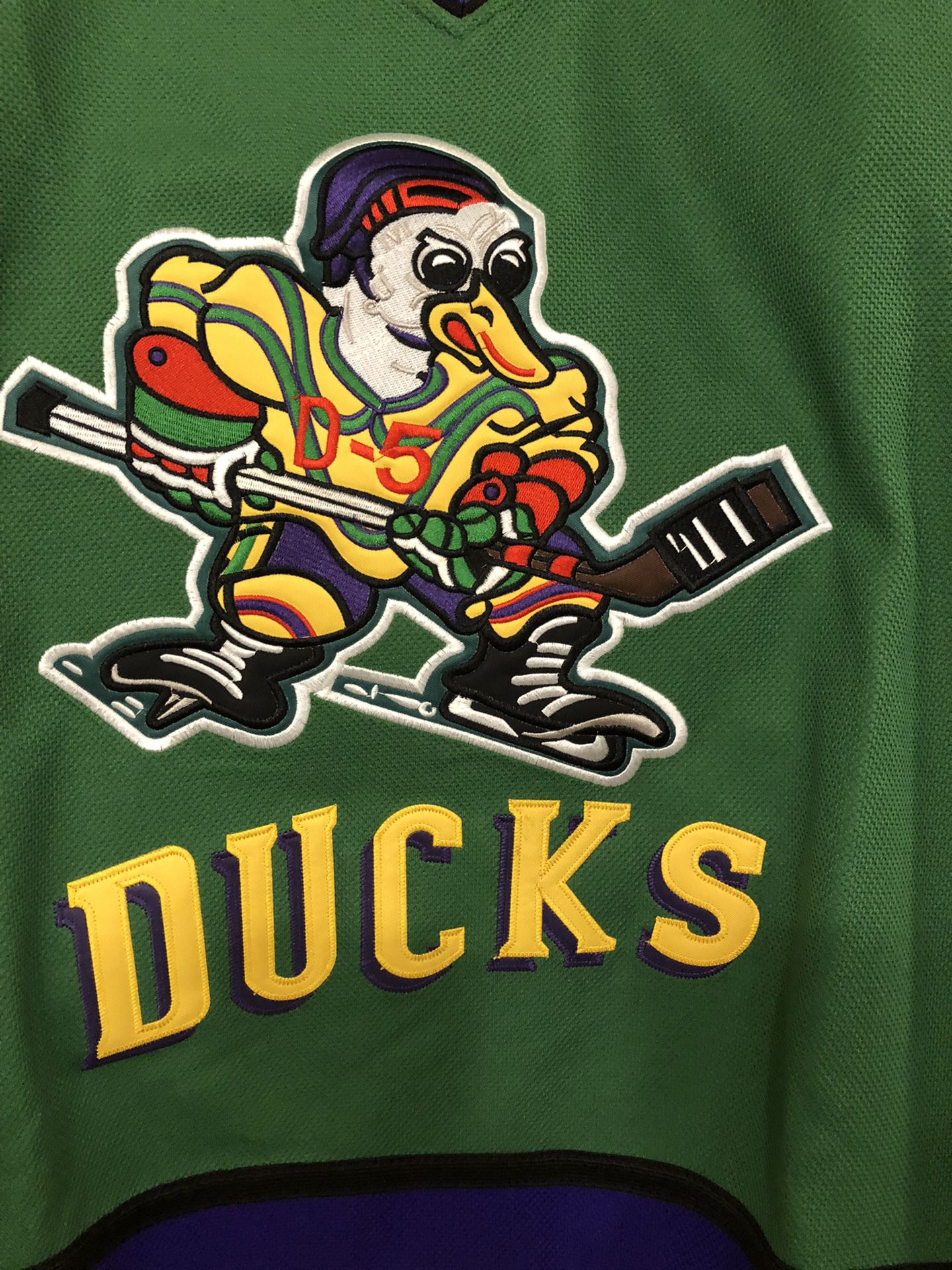 The Mighty Ducks “Adam Banks” Jersey #99 Size Large for Sale in Gulfport,  MS - OfferUp