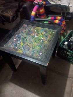 End table art