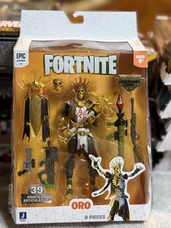 Fortnite Oro Figure 6 Inch Nib 