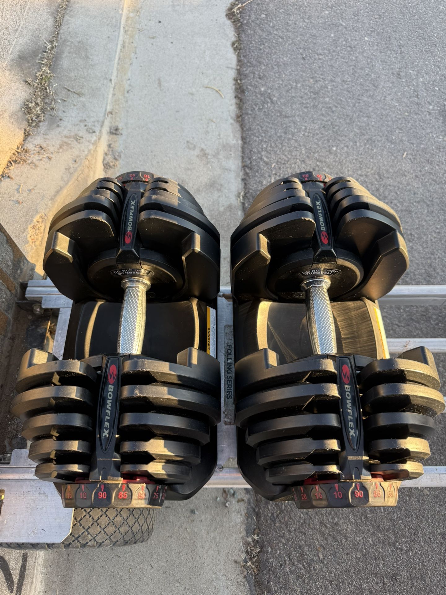 Bowflex 1090 Adjustable Dumbbell Weights 