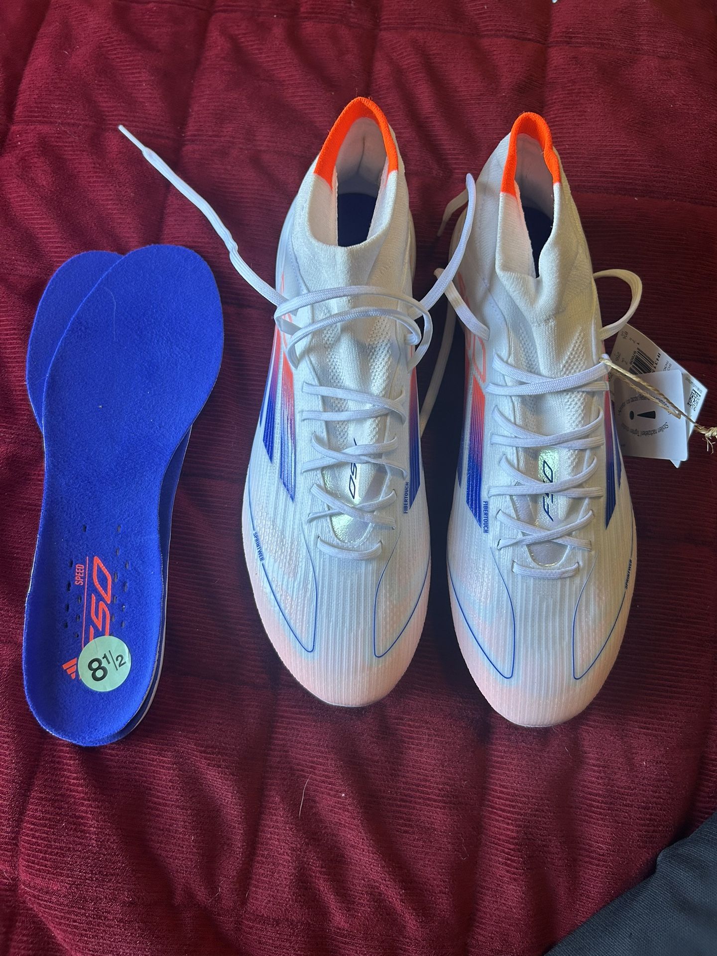 adidas F50 Elite Mid-Cut FG Soccer Cleats Size 8 1/2