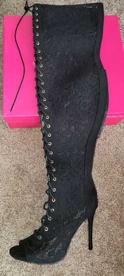 Peep Toe LACEY laceups