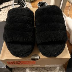 fluff yeah ugg slides