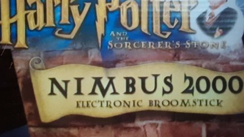 Harry Potter Nimbus 2000 Toy Broom NIB