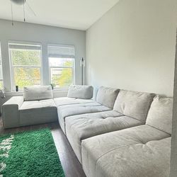 Beige sectional 5pcs