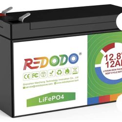 12V 12Ah LiFePO4 Lithium Battery