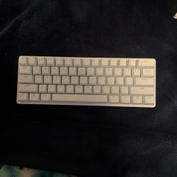White Razer Huntsman Mini Keyboard