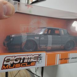 Big Time Muscle 87 Buick Grand National 1:24 Scale New in Box By Jada