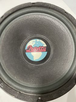 Gravity High Power 12” Speakers Sub 300 Watts/4 Ohm or BO