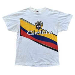 Vintage FIFA World Cup 1994 Columbia Soccer Shirt Size Large
