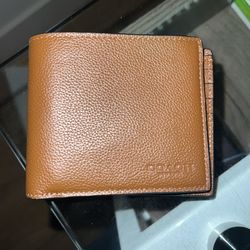 Leather Coach Wallet