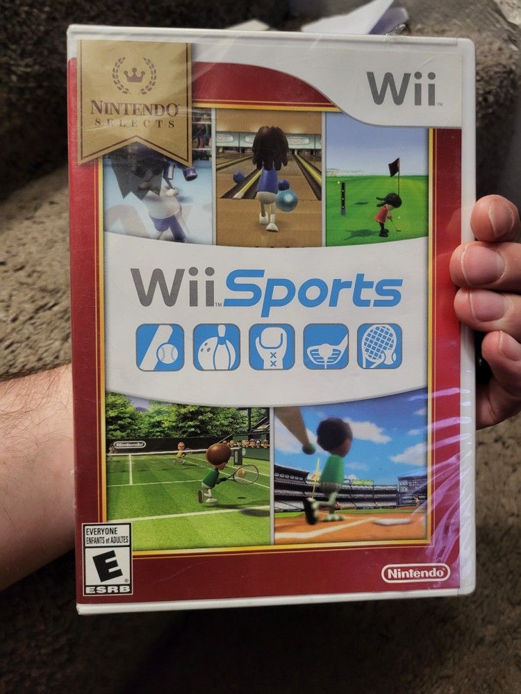 Sealed Wii Sports Nintendo Selects