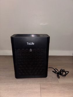 Black Air Purifier ToLife