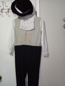 Size L kids colonial or vampire costume