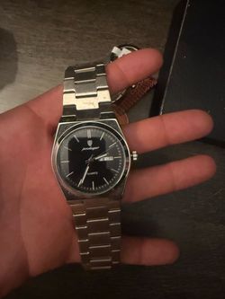 Silver watch