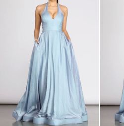 Baby Blue Dress