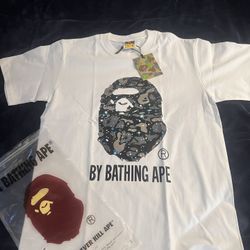 BAPE White Camo Tee