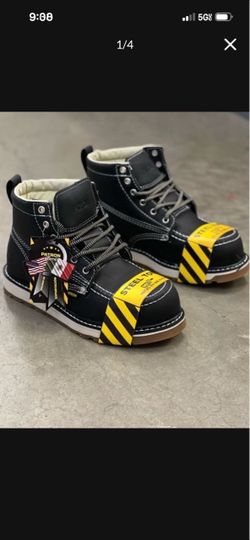 Patron 514 (Steel toe) Work Boot Black Size 11.5