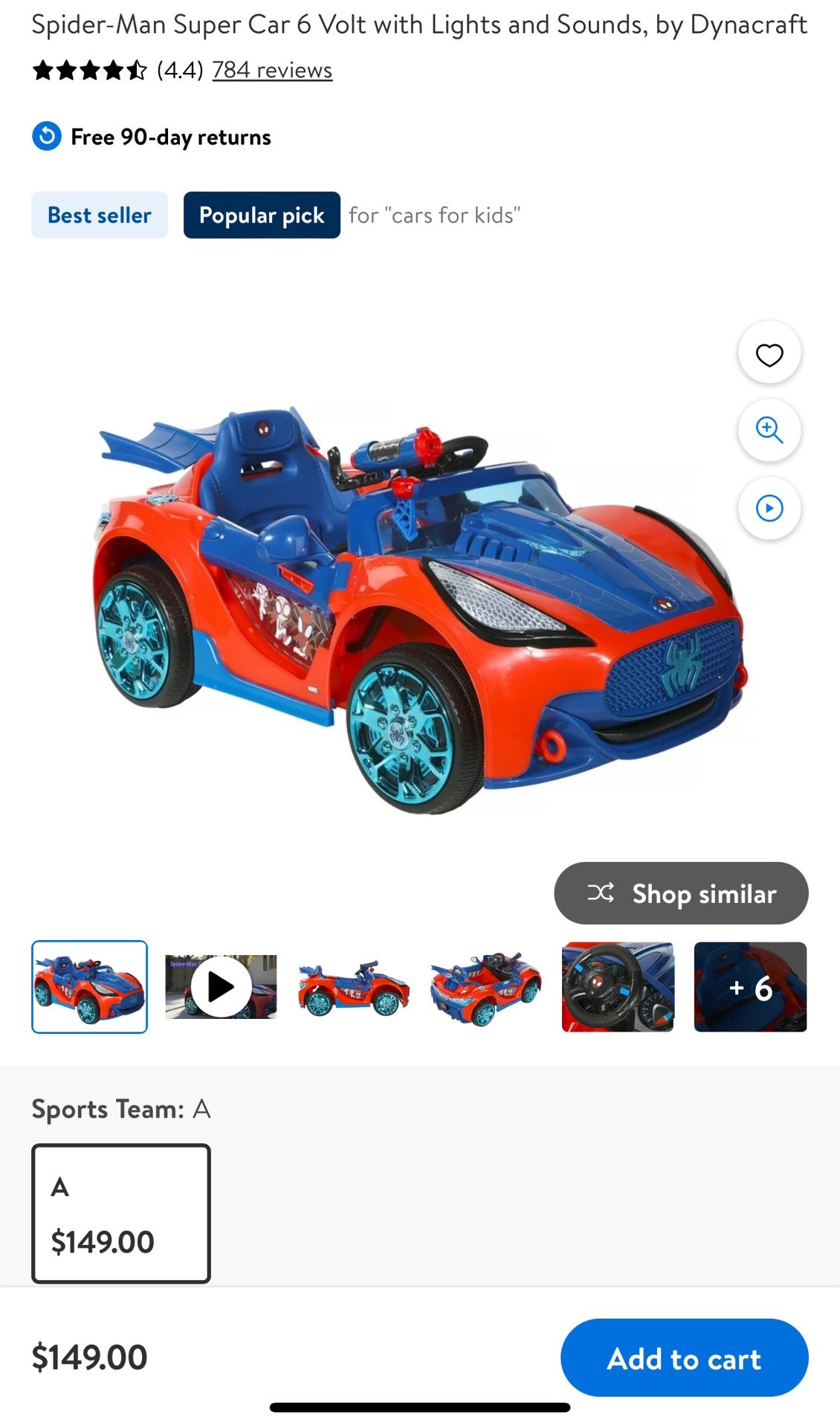 Dynacraft spiderman car new arrivals
