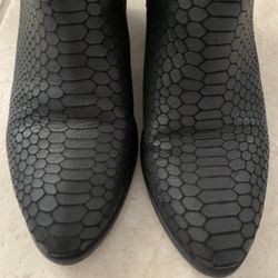 Black Ankle Booties- Size 9