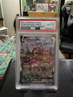Pokemon Rayquaza Vmax PSA 10