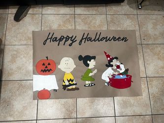 Snoopy Halloween banner
