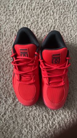 Puma TRC Blaze red basketball shoes men size 9