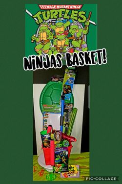 NINJA TURTLE Easter Basket Gift