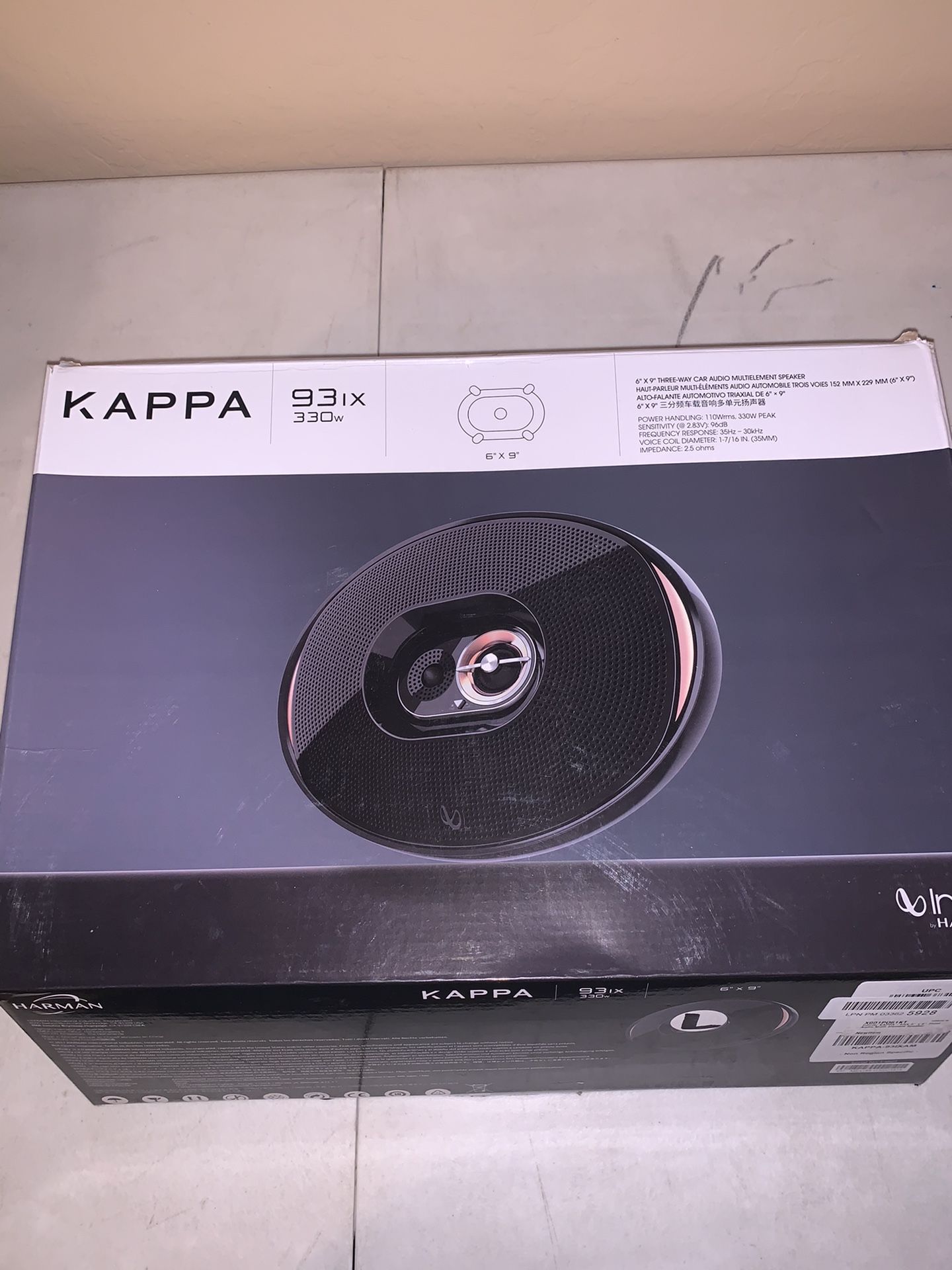 Kappa Car Speakers 6x9