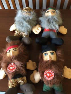 Duck Dynasty talking cloth dolls