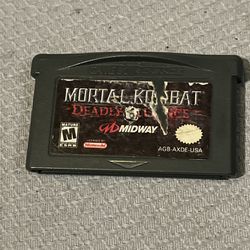 Mortal Kombat: Deadly Alliance (Nintendo Game Boy Advance, 2002) GBA TESTED