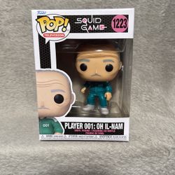 Squid Game Player 001: Oh Il-Nam Funko Pop