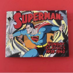 Superman Sunday Classics 1(contact info removed) by Jerry Siegel 1st Ed Great Newspaper Comics