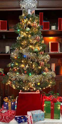 Christmas tree and decorations Christmas tree and decorations