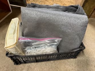 Multiple sun shades with Hardware and Carry Bag
