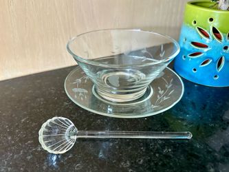 Princess House Heritage Mayo/Condiment Bowl