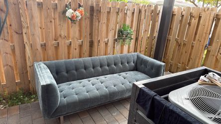 Blue Couch For Sale Pick Up Only
