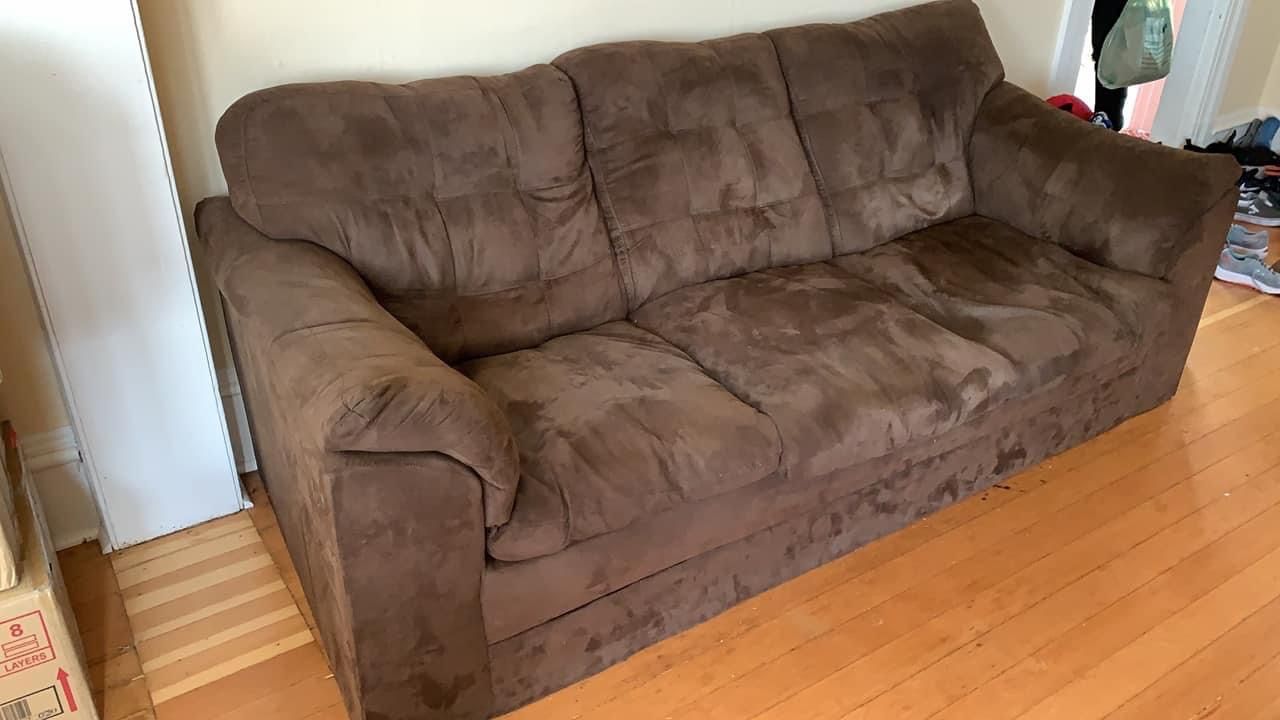 Large Brown Couch